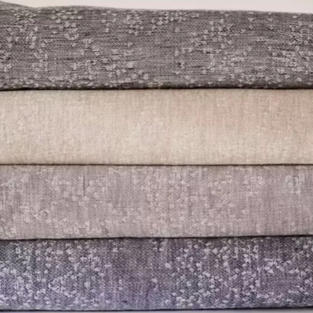 The Threadery Euro Sham Lot of 2 Linen Erased Jacquard Blue Navy Blazer 26 x 26
